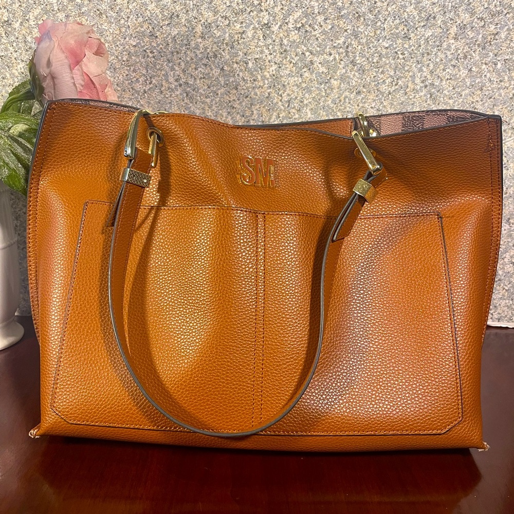 Steve Madden Brown Shoulder Tote Bag